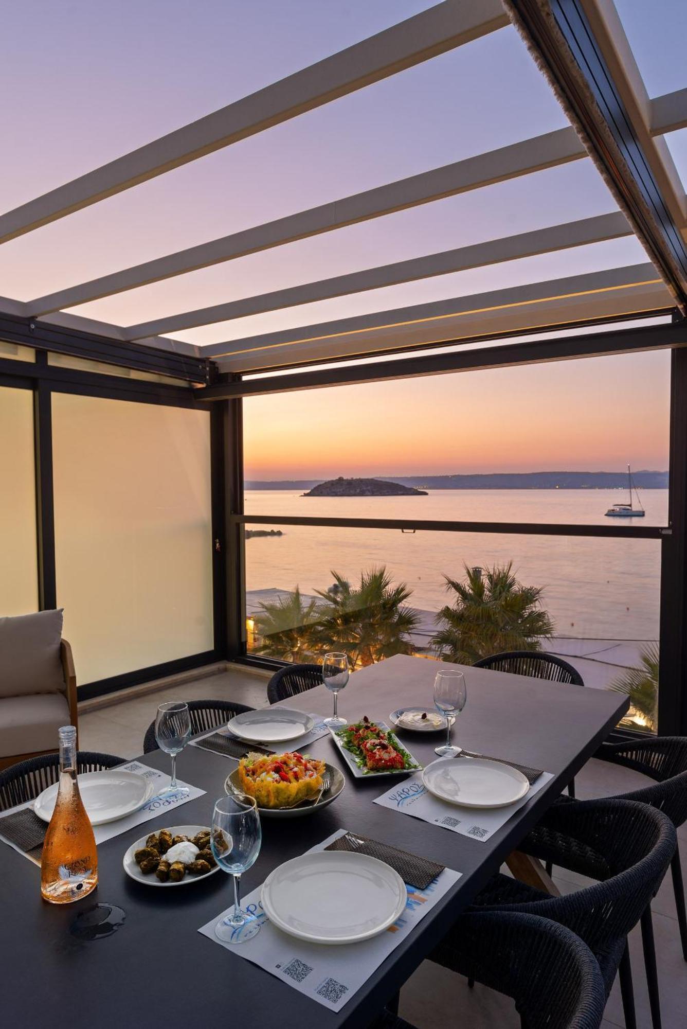 Peristeres Luxury Apartment Next To The Sea - By Apokoras Villas Алмирида Экстерьер фото
