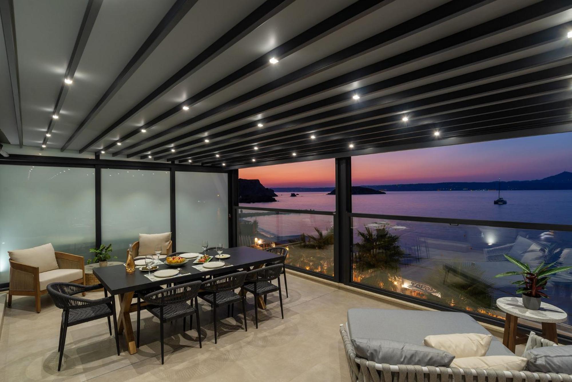 Peristeres Luxury Apartment Next To The Sea - By Apokoras Villas Алмирида Экстерьер фото